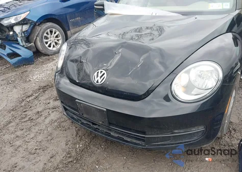 2013 Volkswagen Beetle 2.5L из США, поврежденный, VIN 3VWJP7AT9DM665822